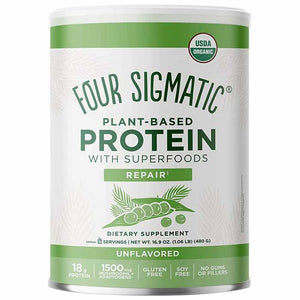 Four Sigmatic - Plant-Based Protein Powder Unflavoured, 480g