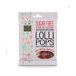 Free From Fellows - Lollipops Hard Boiled Vegan Sweets, 60g | Pack of 10