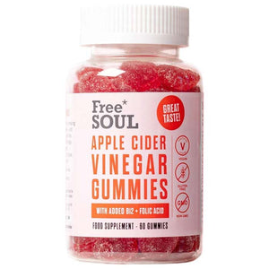 Free Soul - Apple Cider Vinegar Gummies, 60 Gummies