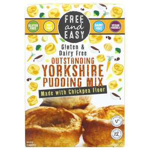 Free & Easy - Gluten Free & Dairy Free Outstanding Yorkshire Pudding Mix, 155g