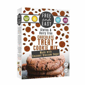 Free & Easy - Gluten & Dairy-Free Chocolate Treat Cookie Mix, 350g