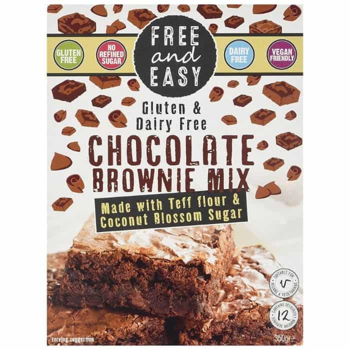 Free & Easy - Gluten & Dairy Free Chocolate Brownie Mix, 350g