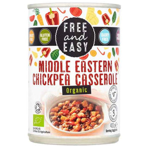 Free & Easy - Organic Middle Eastern Chickpea Casserole, 400g
