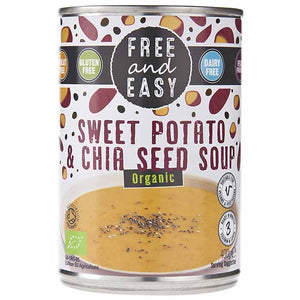 Free & Easy - Organic Sweet Potato & Chia Seed Soup, 400g