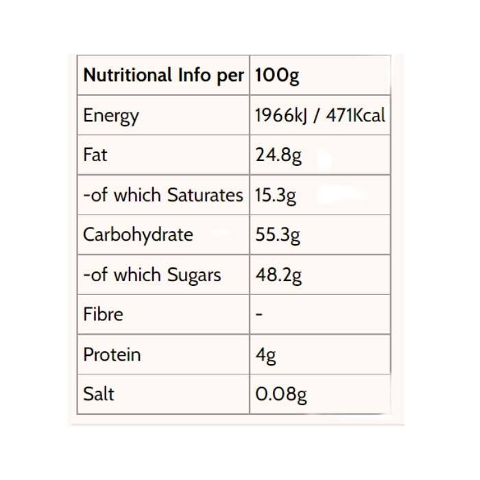 Freedom Mallows - Vanilla & Strawberry Chocolate Mallow Bites, 35g - Nutrition Information
