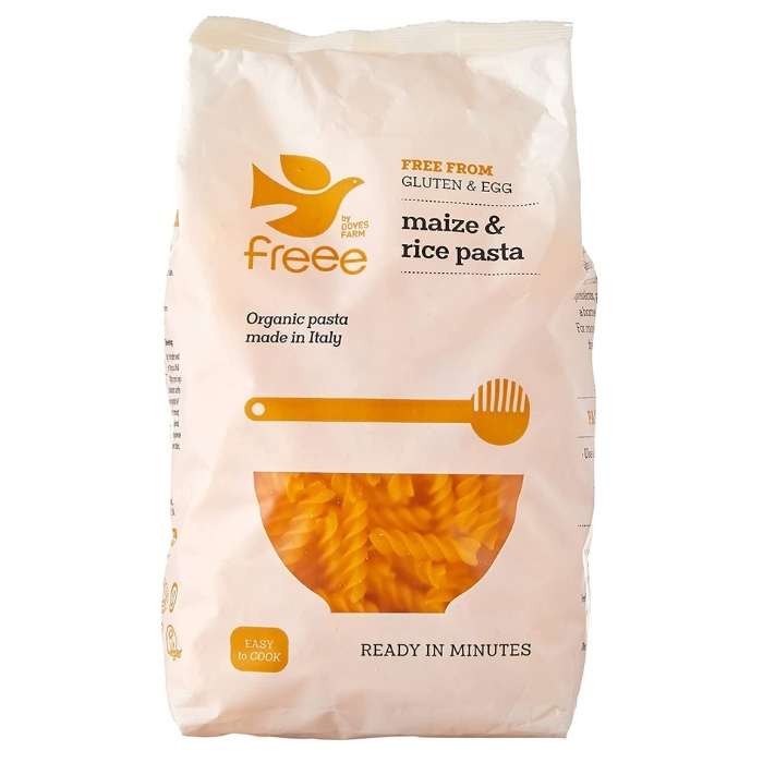 Freee - Organic Gluten-Free Maize & Rice Pasta Fusilli, 500g - front