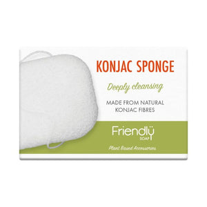Friendly Soap - Konjac Sponge, 14g | Multiple Options
