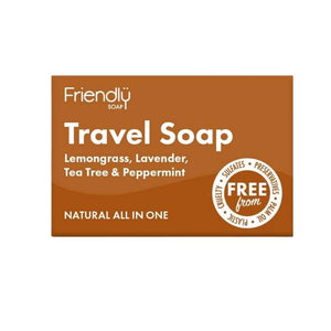 Friendly Soap - Natural All In One Travel Soap Bar, 95g | Multiple Options