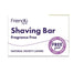 Friendly Soap - Natural Fragrance-Free Shaving Bar, 95g