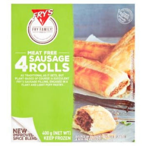 Fry's - Meat Free Sausage Rolls, 400g | Pack of 10