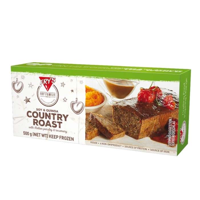 Fry's - Soy & Quinoa Country Roast, 500g - Front