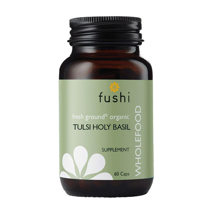 Fushi - Organic Tulsi Aerial Fresh Ground, 60 Capsules