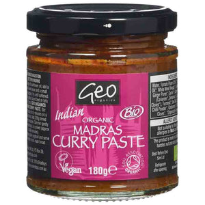 Geo Organics - Madras Paste, 180g
