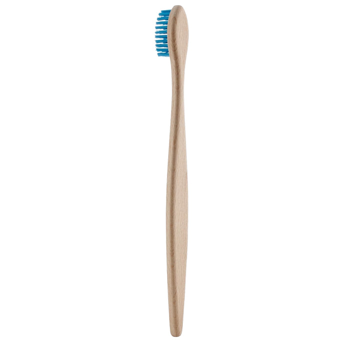 Georganics - Beechwood Toothbrush, Eco-Friendly & Compostable - Firm Bristles - back