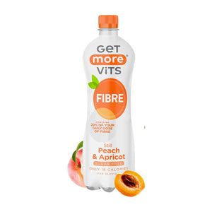 Get More Vits - Fibre Still Water Peach & Apricot | Multiple Sizes