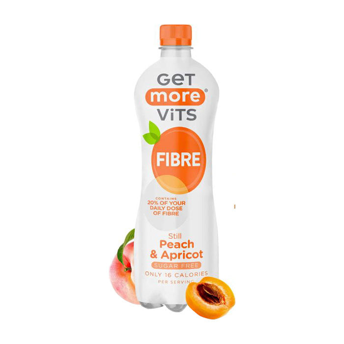 Get More Vits - Fibre Still Water Peach & Apricot ,500ml