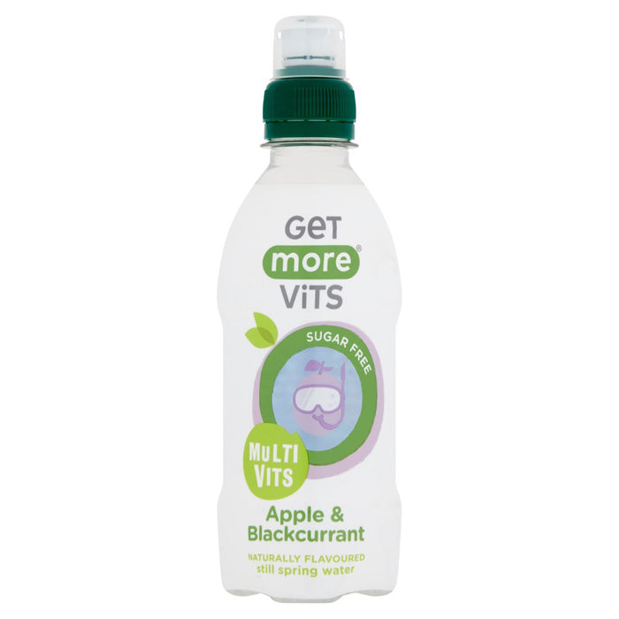 Get More Vits - Kids Multi Vitamin Still Flavoured Water - Apple & Blackcurrant, 330ml 