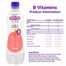 Get More Vits - Vitamin B Apple & Raspberry (Still) - 500ml  - back
