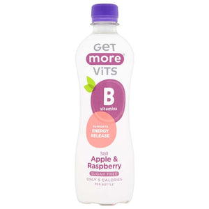 Get More Vits - Vitamin B Apple & Raspberry (Still) | Multiple Sizes