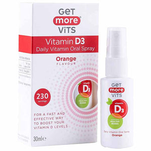 Get More Vits - Vitamin D3 Oral Spray Orange, 30ml