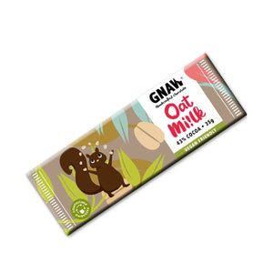 Gnaw - Vegan Oat Mi!lk Chocolate Bar Snack Size, 35g | Multiple Options
