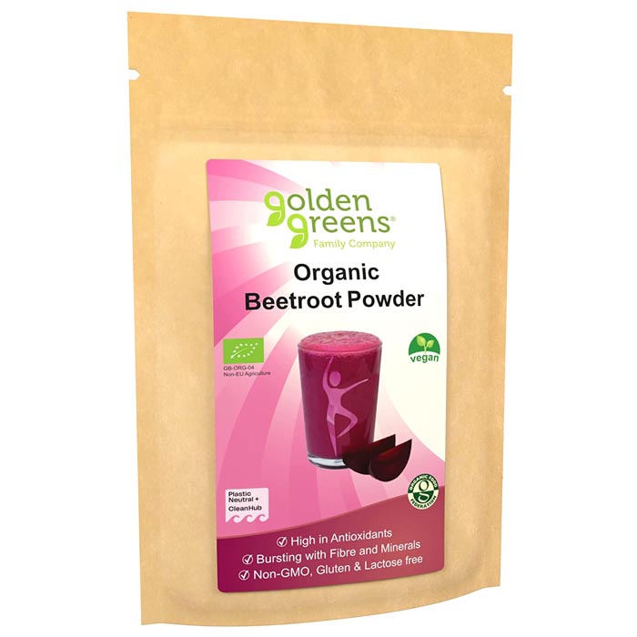 Golden Greens Organic - Organic Beetroot Powder, 200g