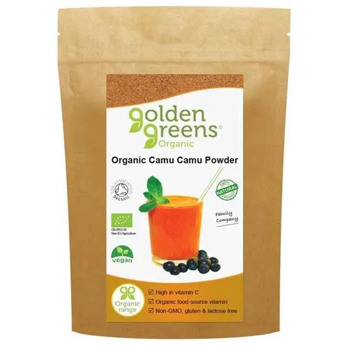 Golden Greens Organic - Organic Camu Camu Powder, 40g