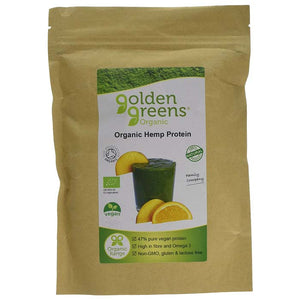 Golden Greens Organic - Organic Hemp Protein Powder, 250g