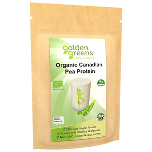 Golden Greens Organic - Organic Pea Protein Powder, 250g
