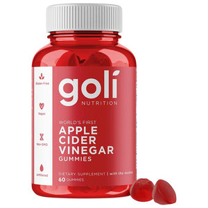 Goli Nutrition - Apple Cider Vinegar, 60 Gummy Vitamins