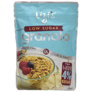 Lizi's - Low Sugar Granola, 500g | Multiple Pack Sizes