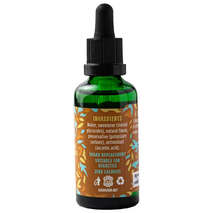 Good Good - Stevia Drops Vanilla, 40g - PlantX UK