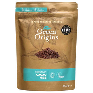 Green Origins - Organic Cacao Nibs, 250g