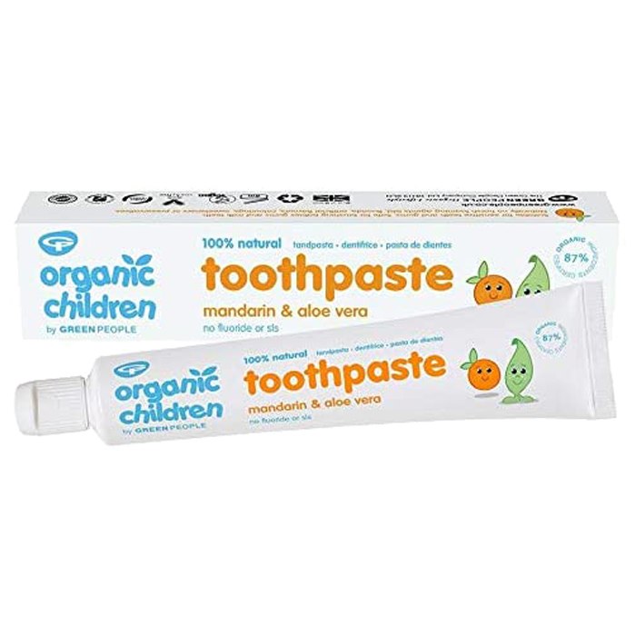 Green People - Organic Children Toothpaste - Mandarin & Aloe Vera
