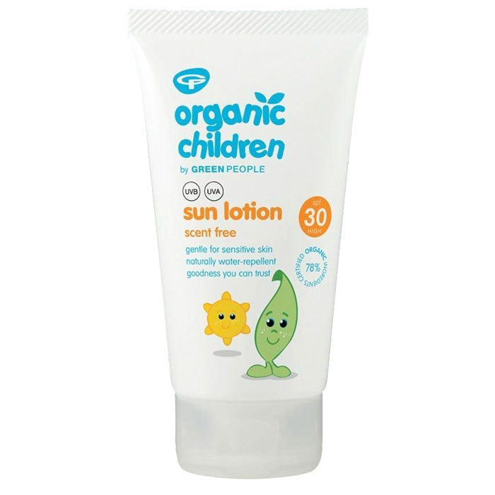 Green People - Organic Sun Lotion For Children SPF30, Scent-Free,150ml