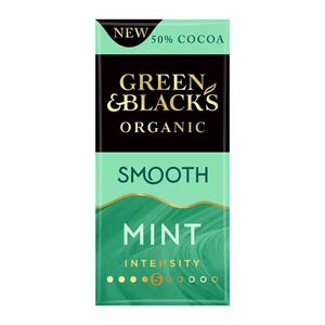 Green & Blacks - Organic Smooth Mint Chocolate, 90g | Pack of 15