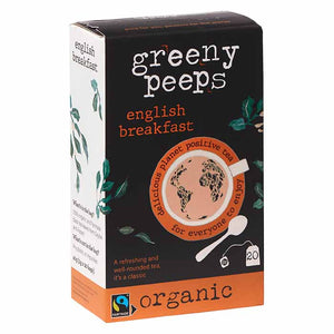 Greenypeeps - Organic English Breakfast Tea, 20 Bags