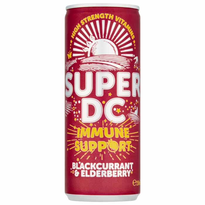 Gusto - Super DC Immune Support - Blackcurrant & Elderberry, 250ml 