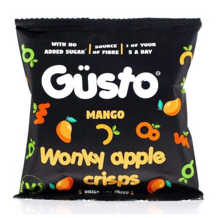 Gusto Snacks - Air-Dried Wonky Apple Crisps mango