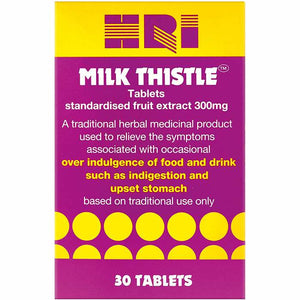 HRI - Milk Thistle, 30 Tablets