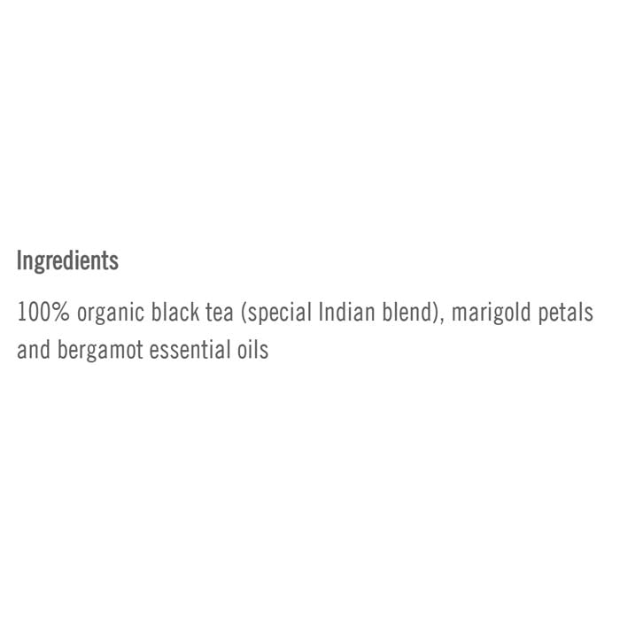 Hambleden - Organic Earl Grey Black Loose Leaf Tea, 55g - back