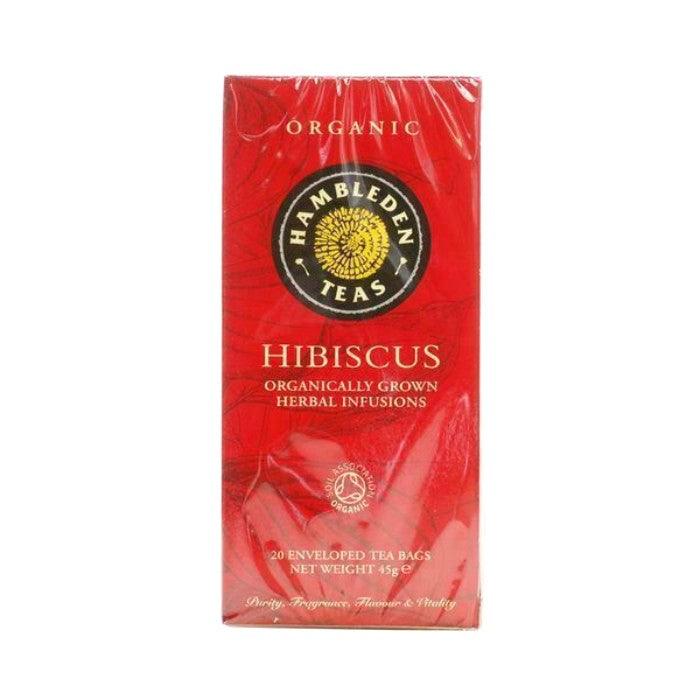 Hambleden Herbs - Organic Hibiscus Tea Herbal Infusion, 45g