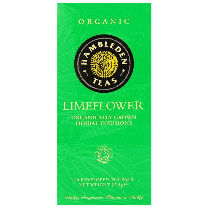 Hambleden Herbs - Organic Lime Flower Tea Bags, 32.5g