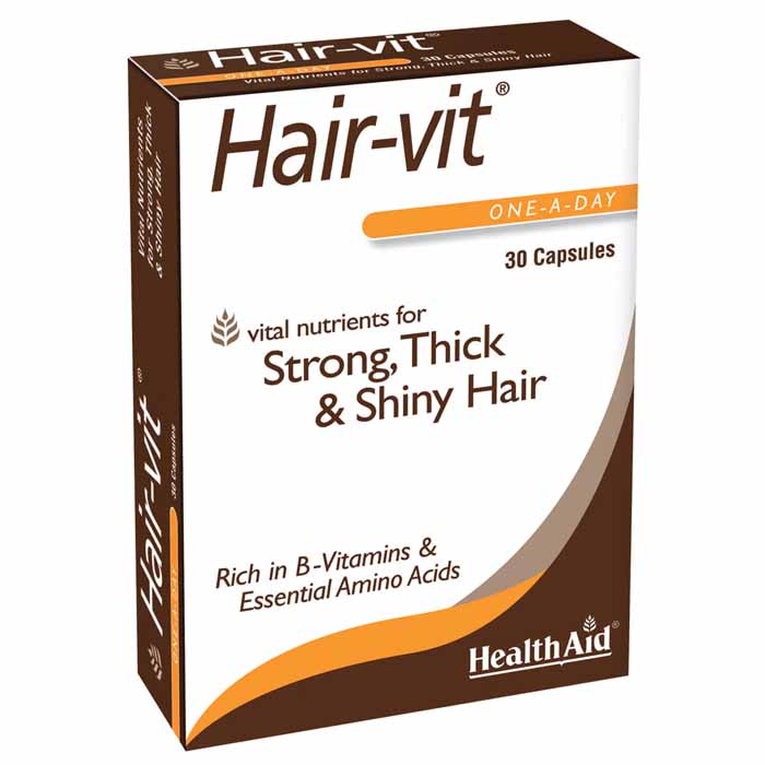 Health Aid - Hair-Vit Blister ,30 Capsules 