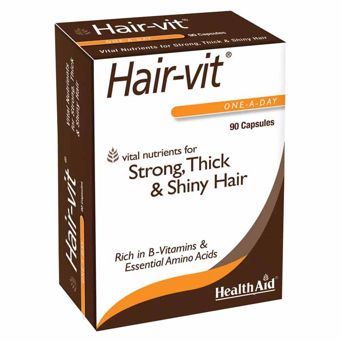 Health Aid - Hair-Vit Blister ,90 Capsules 