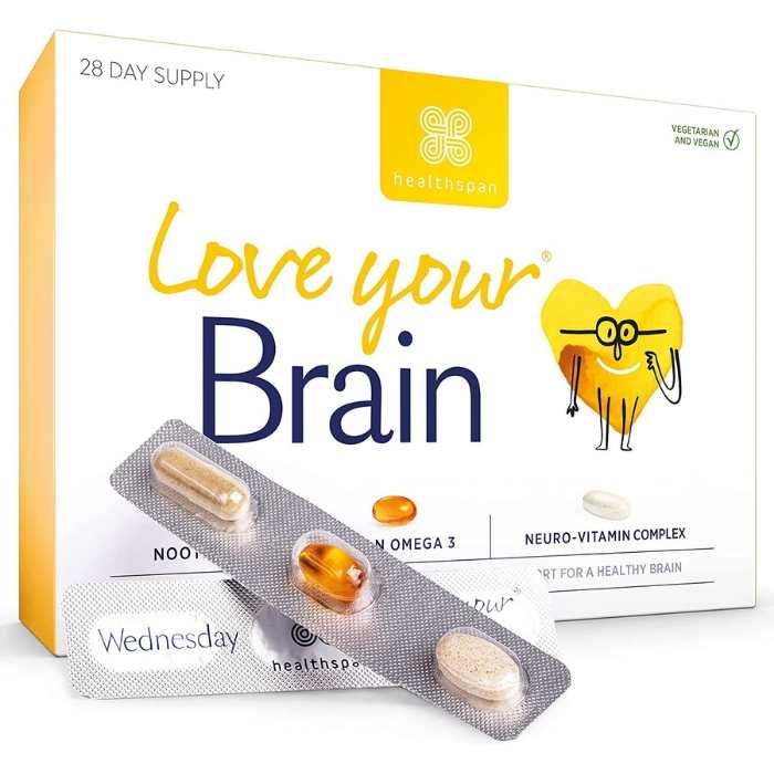 Healthspan - Love Your Brain, 28 Day Supply