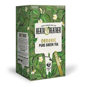 Heath & Heather - Organic Green Tea, 20 Bags