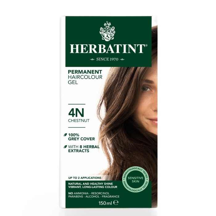 Herbatint - 4N Chestnut Permanent Herbal Hair Colour