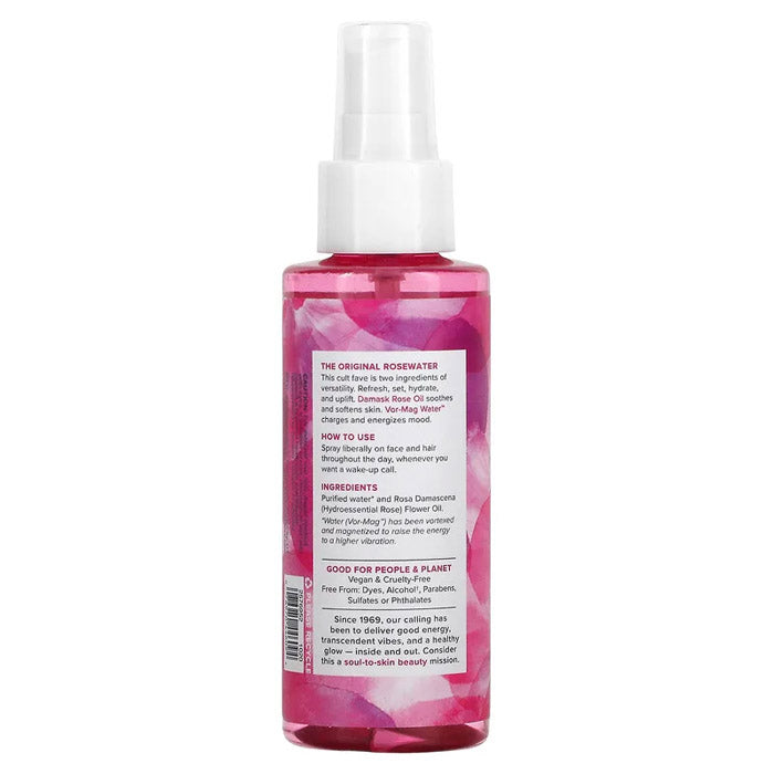 Heritage Store - Rosewater Refreshing Facial Mist ,118ml - back