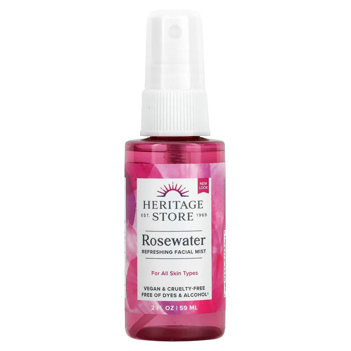 Heritage Store - Rosewater Refreshing Facial Mist ,59ml